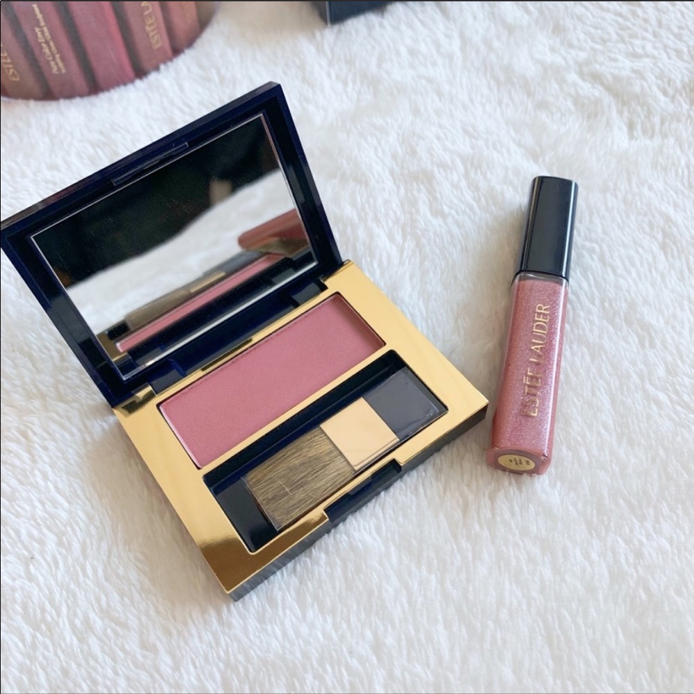New Estée Lauder Blush and Lip Gloss Set